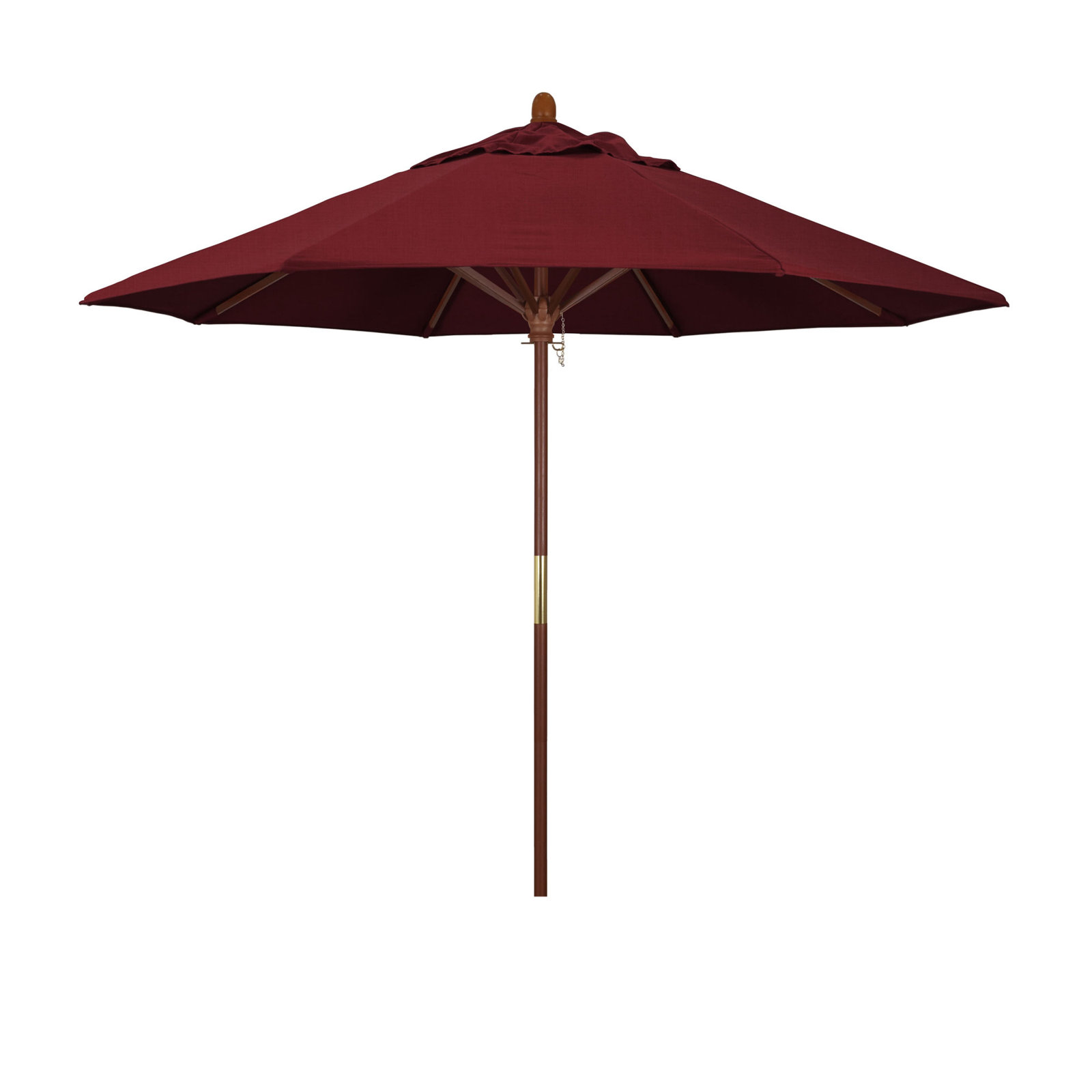 Manford 108'' Sunbrella® Outdoor Umbrella, Spectrum Ruby Sunbrella® Plainweave