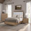 3 Drawer Nightstand with USB in Latte Finish