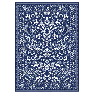 Tapis de Noël, tapis d'intérieur antidérapant, lavable à la machine, à poils courts, pliable, décoratif, pour chambre, salon, cuisine ou bureau.