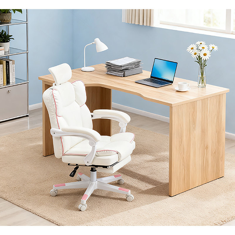 Chaise de bureau moderne, avec fauteuil inclinable et repose-pieds, pour les joueurs à domicile et les employés de bureau