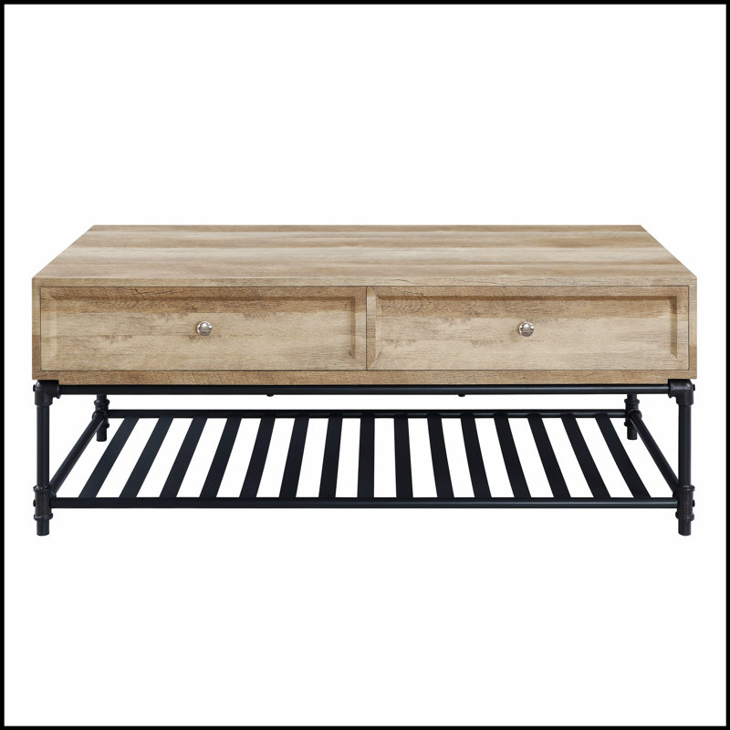 Table basse Brantley Oak & Sandy Gray