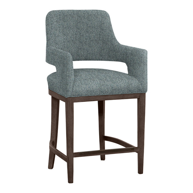 Tabouret de bar et de comptoir Josie, Noisette, Oasis 9508, Tabouret de comptoir (siège d'une hauteur de 26,5