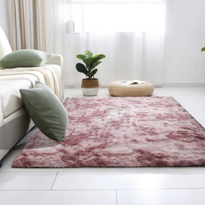 Tapis décoratif à poils longs pour la chambre à coucher pour enfants 5X8 pieds Home Decorate
