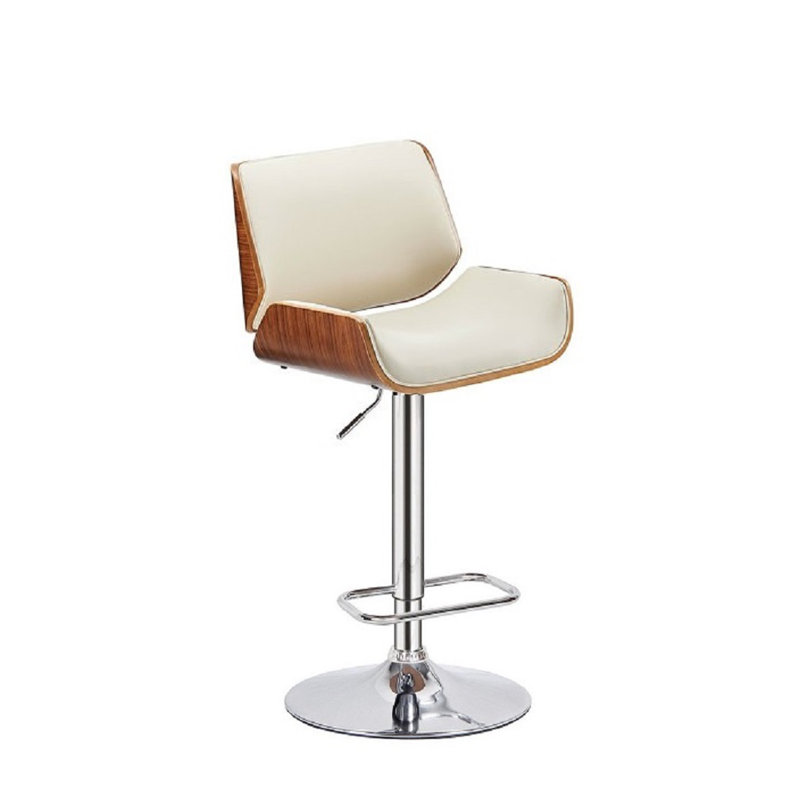 Tabouret de bar Madalynn, Noir, Ensemble de 1