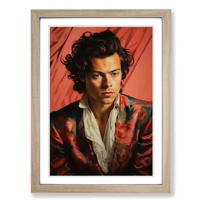 Harry Styles Classicism No.3 - Framed Print