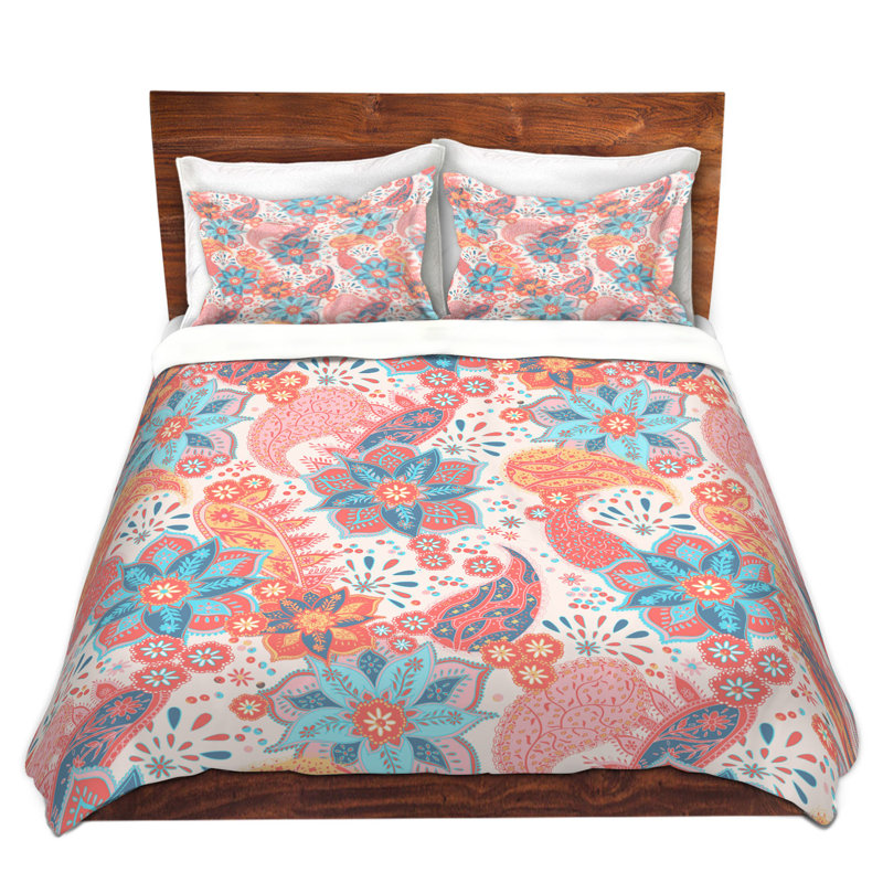 Ensemble de housse de couette en microfibre DiaNoche par Jill O Connor - Summer Boho