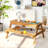 Callicoon Kids 2 Piece Solid Wood Rectangular Outdoor Table Or Chair and Chair Set