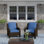 Chaise de patio avec coussins Tommy