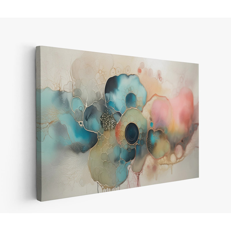 Fleurs tranquilles, H 20 po x l 30 po