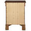 Table de chevet 3 tiroirs LouisPhillipe, cappuccino-915205751