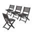 Fauteuil de patio pliant Lizabeta