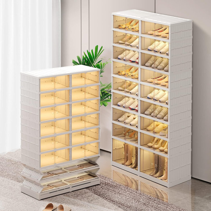 Armoire de rangement pour chaussures 36 paires