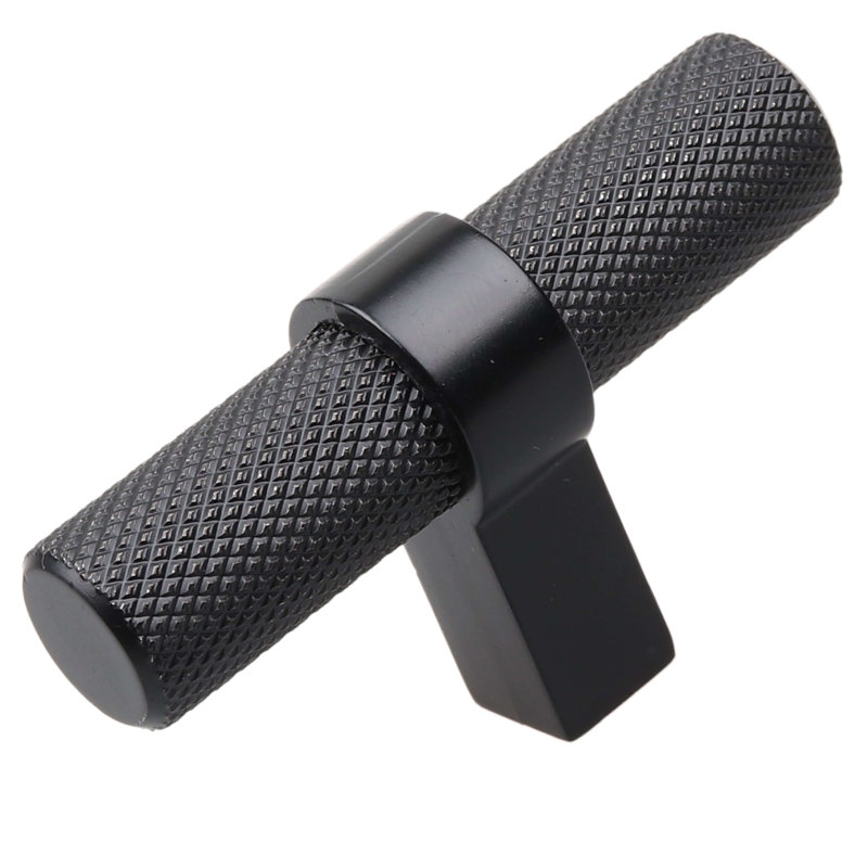 Poignée barre 2 1/4 po Pinnacle Collection GlideRite, Noir mat
