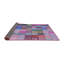 Tapis géométrique mauve-750972811