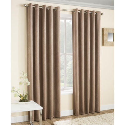 Biller Eyelet Thermal Light Reducing Curtain