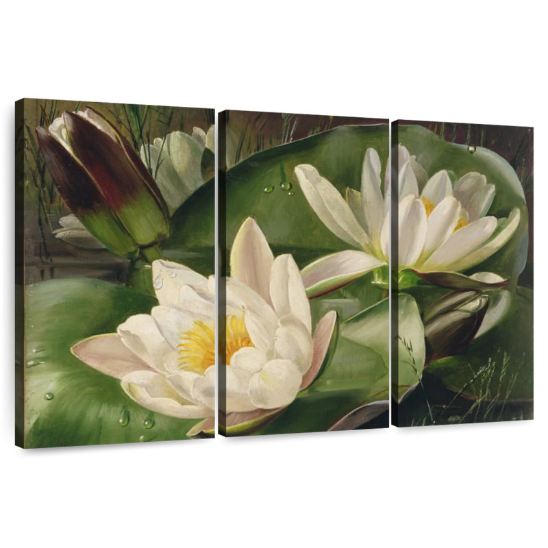 Harnek Classic Water Lilies, 20" H x 33" W