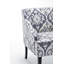 Versatile Upholstered Side Chair with Solid Wood Frame and Comfortable Cushioning