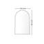 Miroir arqué encadré en aluminium noir 40 * 30 pouces pour le décor du salon - Image claire, rouille, design luxueux 30 x 40 en métal, installation facile-399508376