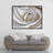 White Rose Closeup Print On Canvas