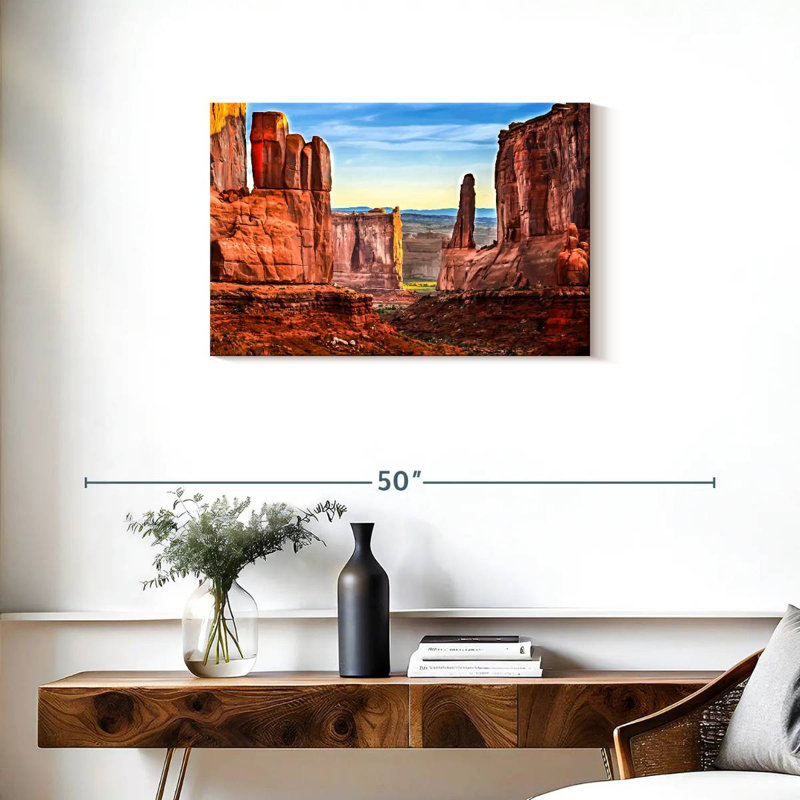 Alvord Red Rock Canyon, Nevada, H 20 po x l 30 po