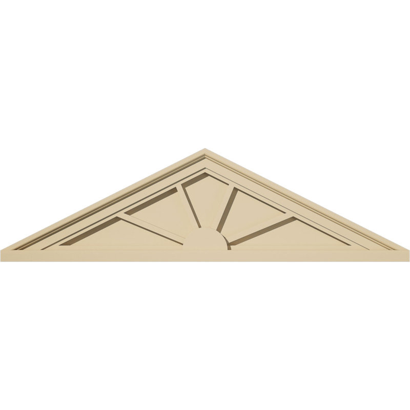 Fronton en uréthane Signature, 36 po x 10 po x 2 po, Aucune, 4 rayons