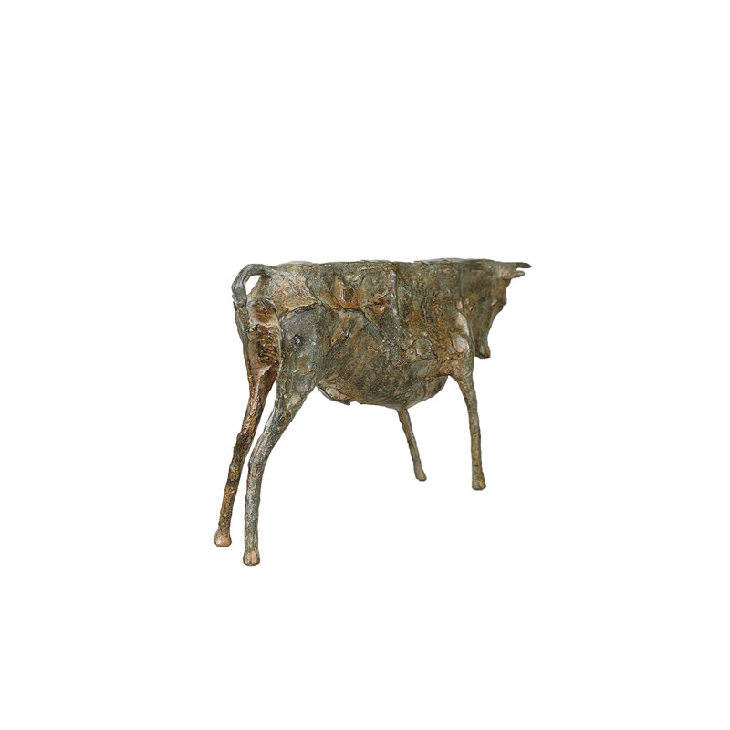 Bronze Bull Sculpture