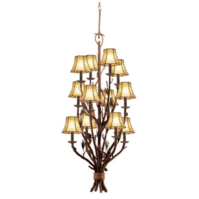 Ponderosa 12 LT Ponderosa Tiered Chandelier Kalco