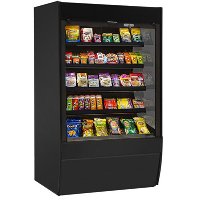 V3SS-3678S de Federal Industries - Merchandiser à haut profil non réfrigéré avec quatre tablettes Vision Series de Federal Industries