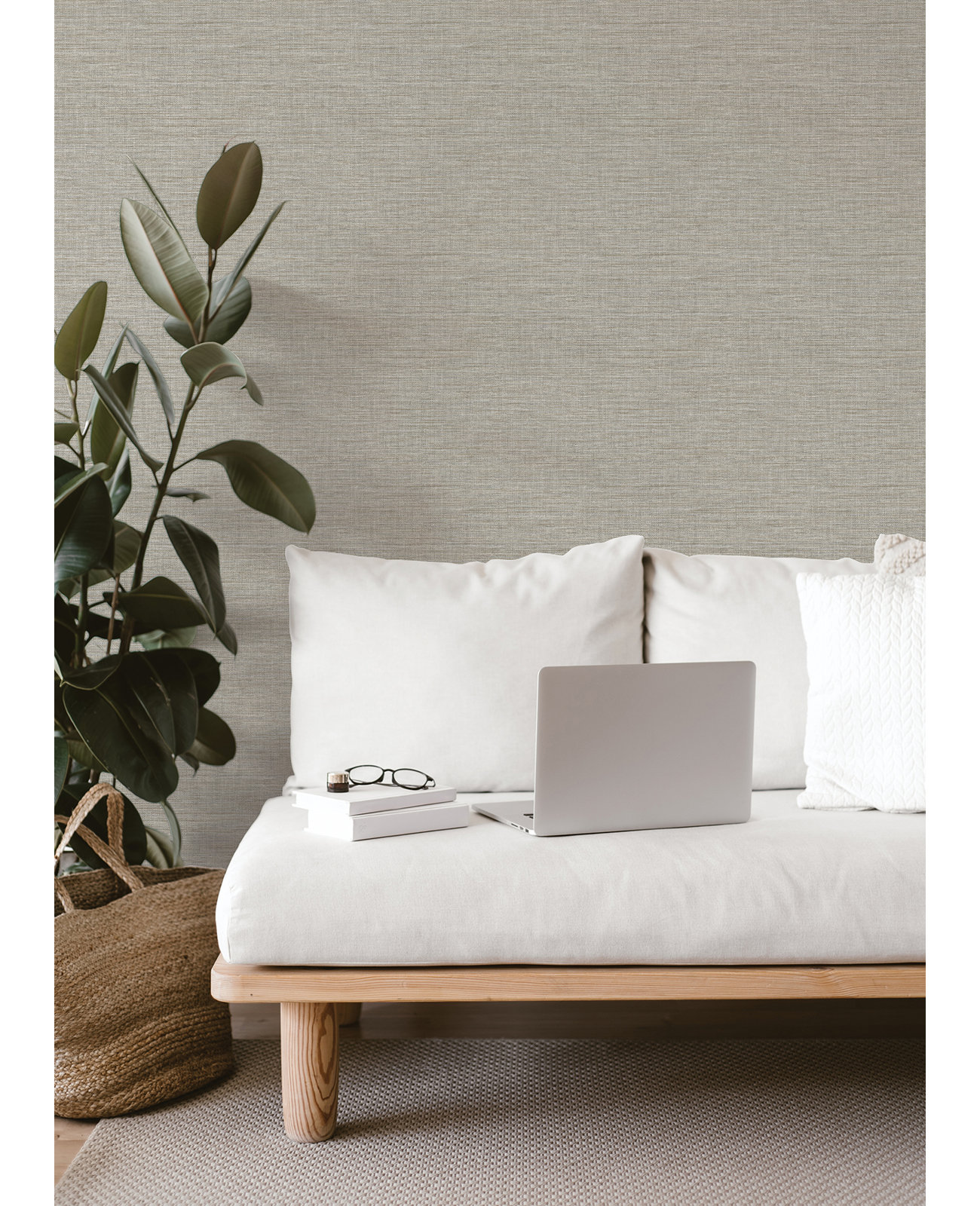 Clairville Wallpaper, Light Blue