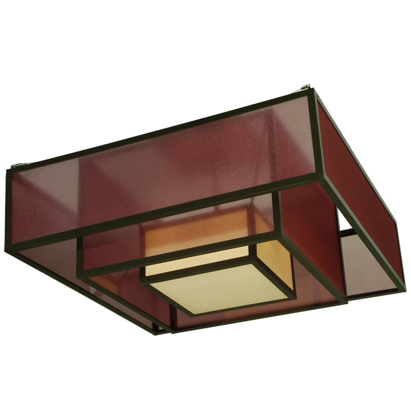 Quadrato 4 - Light Semi Flush Mount