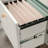 L-Shaped Desk, White Finish