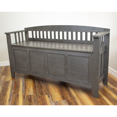Red Barrel Studio® Model E77BEC82EC5D4886BEC510BCA5267B9D Entryway Gun Concealment Bench