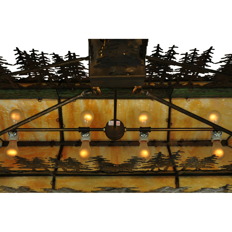 Rustic Lodge 8 - Light Chandelier