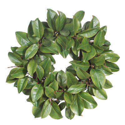 Magnolia Leaf Twig Wreath