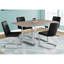 Table de salle à manger taupe 60 po : Design moderne et polyvalent, style contemporain, idéale pour les cuisines