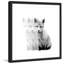 « shadow fox » par katarina snygg, reproduction d’art encadrée-18876306