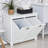 Tilt-Out Laundry Sorter Bathroom Cabinet