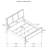 Nichalous Upholstered Eastern King Panel Bed Black and Grey-96599975-114492338