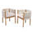 Beige Rope/Teak