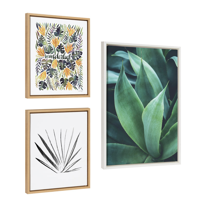 Ensemble d'art mural sur toile Wanderlust
