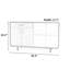 Buffet simple de conception moderne