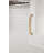 Franklin 5-1/16 inch (128mm) Center-to-Center Champagne Bronze Cabinet Pull - 25 Pack-111778592-111778599