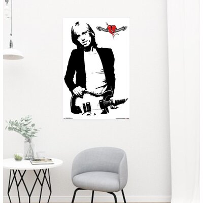 Tom Petty and the Heartbreakers - Graphic Art Print on Paper -  Buy Art For Less, AC FP16543