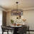 Adjustable Industrial Farmhouse Drum Pendant Light-2136548511