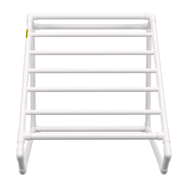 137.2 cm L Plastic 4 - Bar Freestanding Towel Rack
