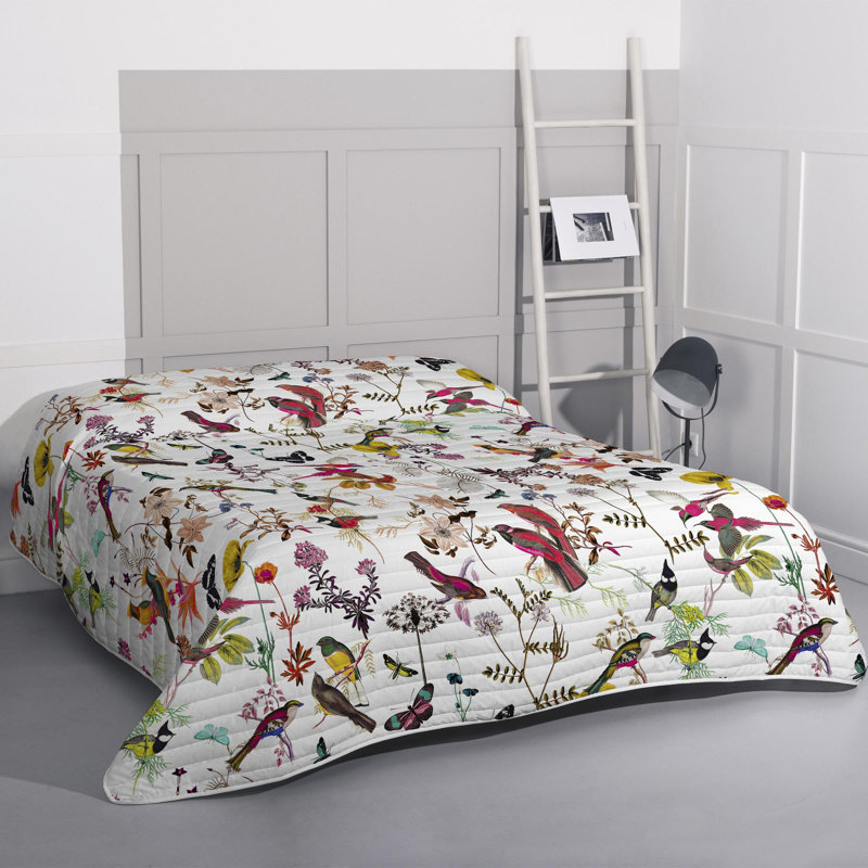 Carrollton Cotton No Pattern Bedspread, W250 x L260cm