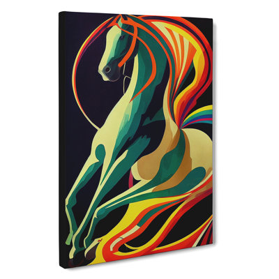 Abstract Horse No.3 - Wall Art