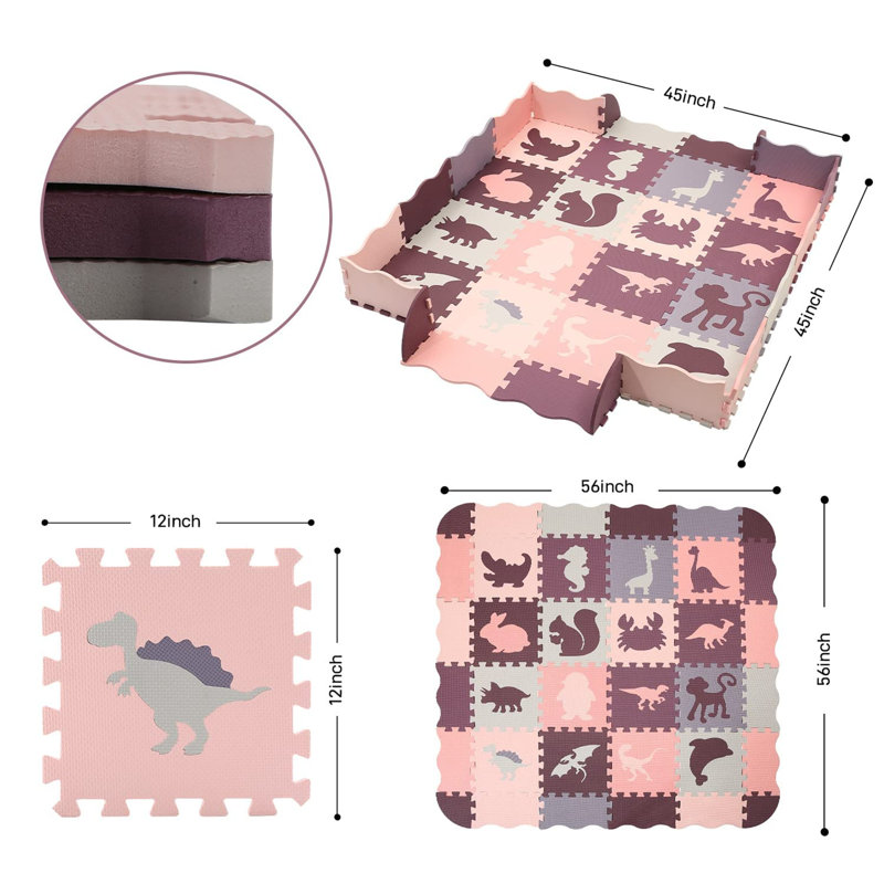 Tapis de jeu en mousse