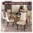 Miramar Upholstered Dining Chair With Rubberwood Legs And High-Back Design-2009060564-1949018118