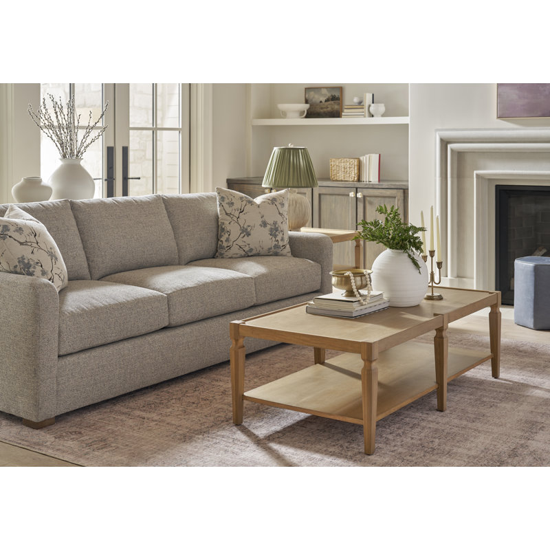 Filmore Sofa, Fabric: Social Light Fog